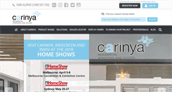Desktop Screenshot of carinyawindows.com.au